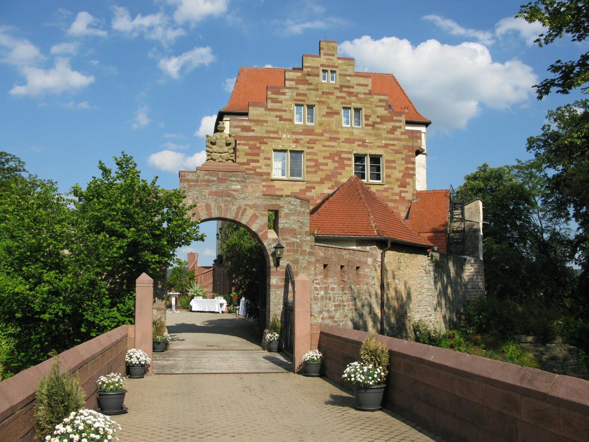 Eventlocation & Hotel Schloss Neuburg Obrigheim Екстер'єр фото